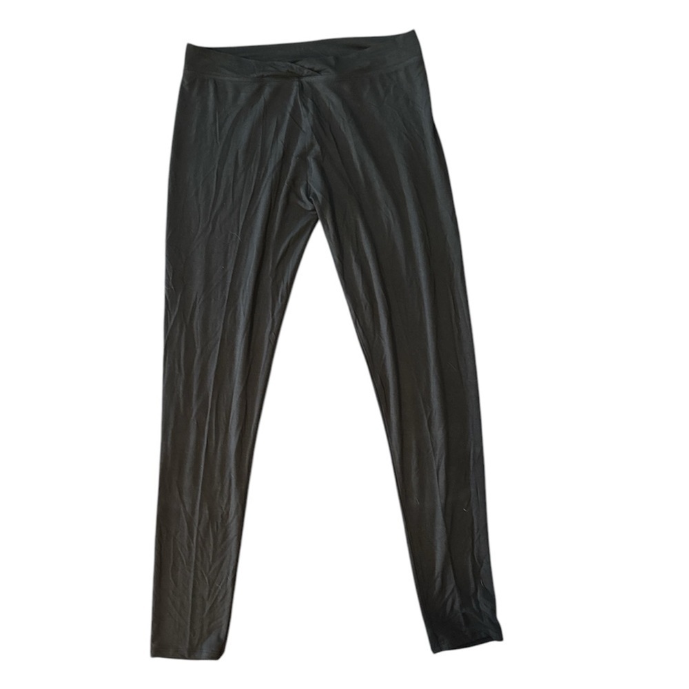 Black Software with Stretch Cuddl Duds Leggings Medium